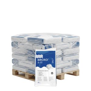 Halve pallet Broxo onthardingszout kristallen 20 zakken x 25kg (500kg)