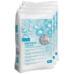 Broxo zouttabletten 20x25kg Vooraanzicht