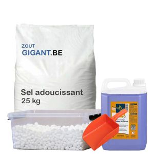 paquet d'or 10 sachets Marque privée tablettes de sel adoucissant