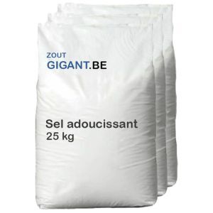 Marque privée tablettes de sel adoucissant 20 x 25kg