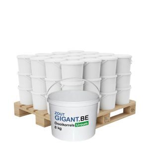 Halve pallet dooikorrels ureum 40 emmers x 8kg (320kg)