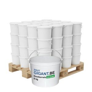 Pallet dooikorrels ureum 64 emmers x 8kg (512kg)