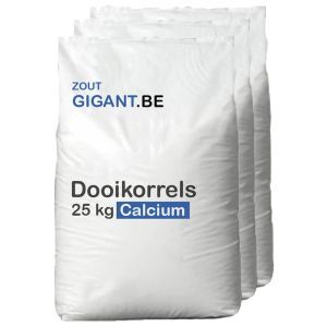 Halve pallet dooikorrels calcium 20 zakken x 25kg (500kg)