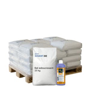 Paquet de bronze 20 sacs de tablettes de sel adoucisseur marque privée