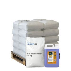 Paquet d’argent 10 sacs de tablettes de sel adoucisseur marque privée