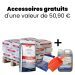 10x Poolsel + floculant, pelle à sel et testeur pH & chlore offerts - photo d'ambiance
