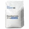 Pallet Calcium dooikorrels a 25 kg zak Vooraanzicht