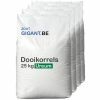 Pallet dooikorrels a 25 kg Vooraanzicht