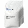 Pallet strooizout a 25 kg zakken Vooraanzicht