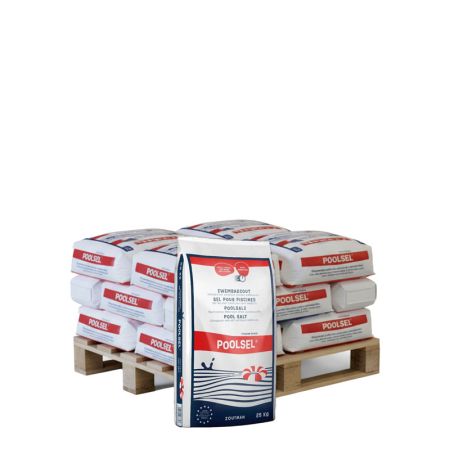 Poolsel sel de piscine 10 sacs x 25kg (250 kg) main product photo