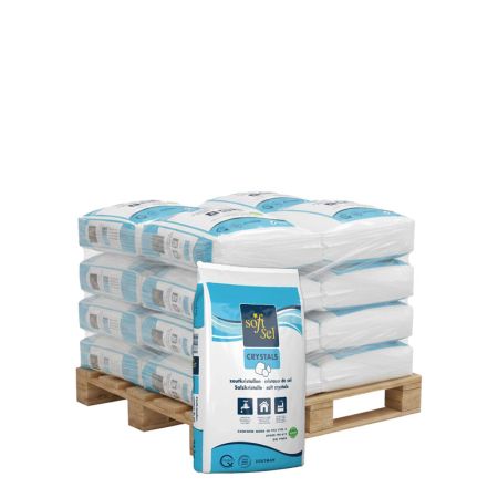 Soft-Sel Crystals onthardingszout 10 zakken x 25 kg (250kg) main product photo