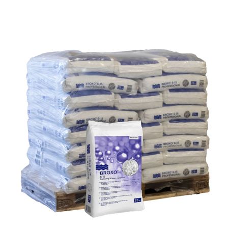 Pallet Broxo onthardingszout kristallen 40 zakken x 25kg (1000kg) main product photo