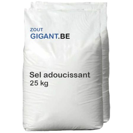 Marque privée tablettes de sel adoucissant 10 x 25kg main product photo