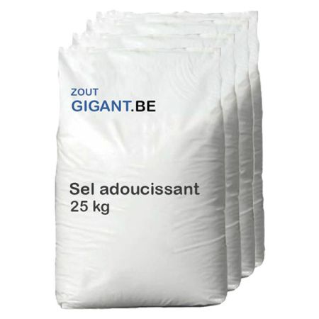 Marque privée tablettes de sel adoucissant 40 x 25 kg main product photo
