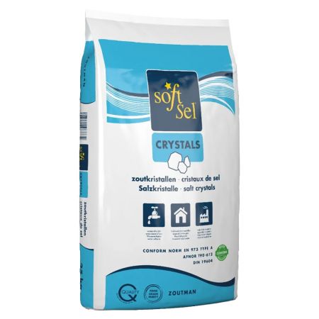 Soft-Sel Crystals sac de sel adoucissant 25kg main product photo