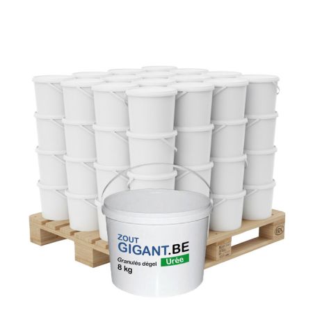 Palette de granulés de décongélation Urée 64 seaux x 8kg (512kg) main product photo