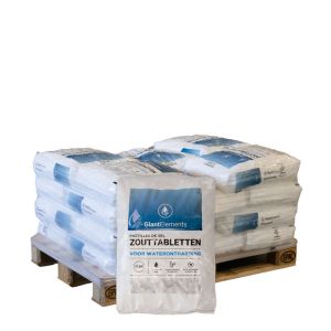 Demi-palette Giant Elements tablettes de sel adoucissant 20 sacs x 25kg (500kg)