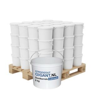 Palette granulés de dégel calcium 70 seaux x 8 kg (560 kg)