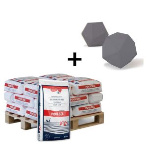 10x Poolsel + gratis absorberende zwembadsponzen                     