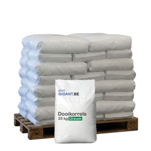 Pallet dooikorrels ureum 40 zakken x 25kg (1000kg)
