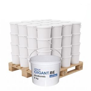 Pallet dooikorrels calcium 70 emmers x 8kg (560kg)