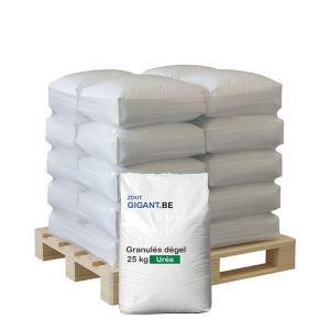 Demi-palette Granulés de décongélation Urée 20 sacs x 25kg (500kg)