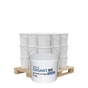 Granulés de dégel calcium 25 seaux x 8 kg (200 kg)