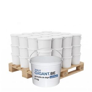 Demi-palette granulés de dégel calcium 40 seaux x 8 kg (320 kg)