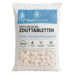 Halve pallet Giant Elements onthardingszout tabletten 20 x 25kg (500kg) Vooraanzicht
