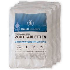 Halve pallet Giant Elements onthardingszout tabletten 20 x 25kg Vooraanzicht