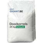 10 zakken dooikorrels a 25 kg Vooraanzicht 10 zakken dooikorrels a 25 kg Vooraanzicht