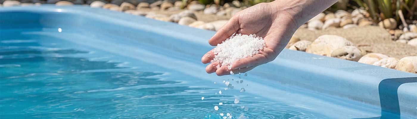 hoeveel zwembadzout?